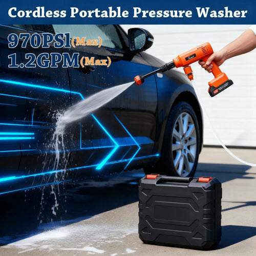 Portable Cordless High-Pressure Washer